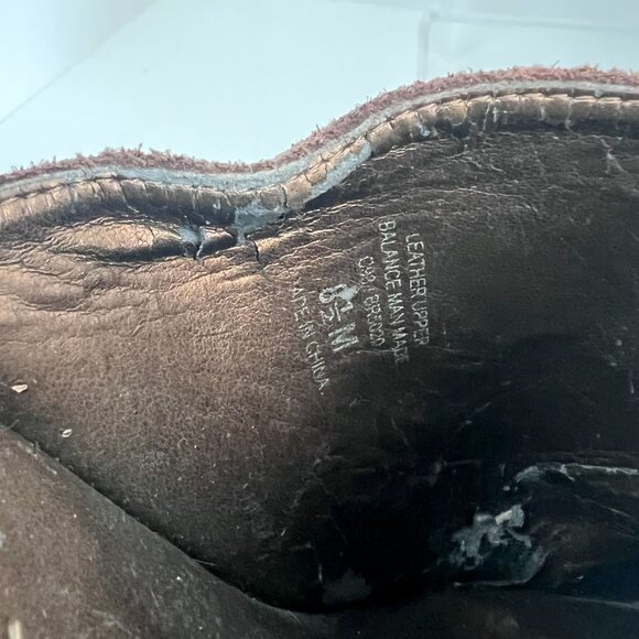 Brown Leather Suede Square Toe Mule High Heel Sz 8.5M Slip On Bisou Bisou - Picture 3 of 14